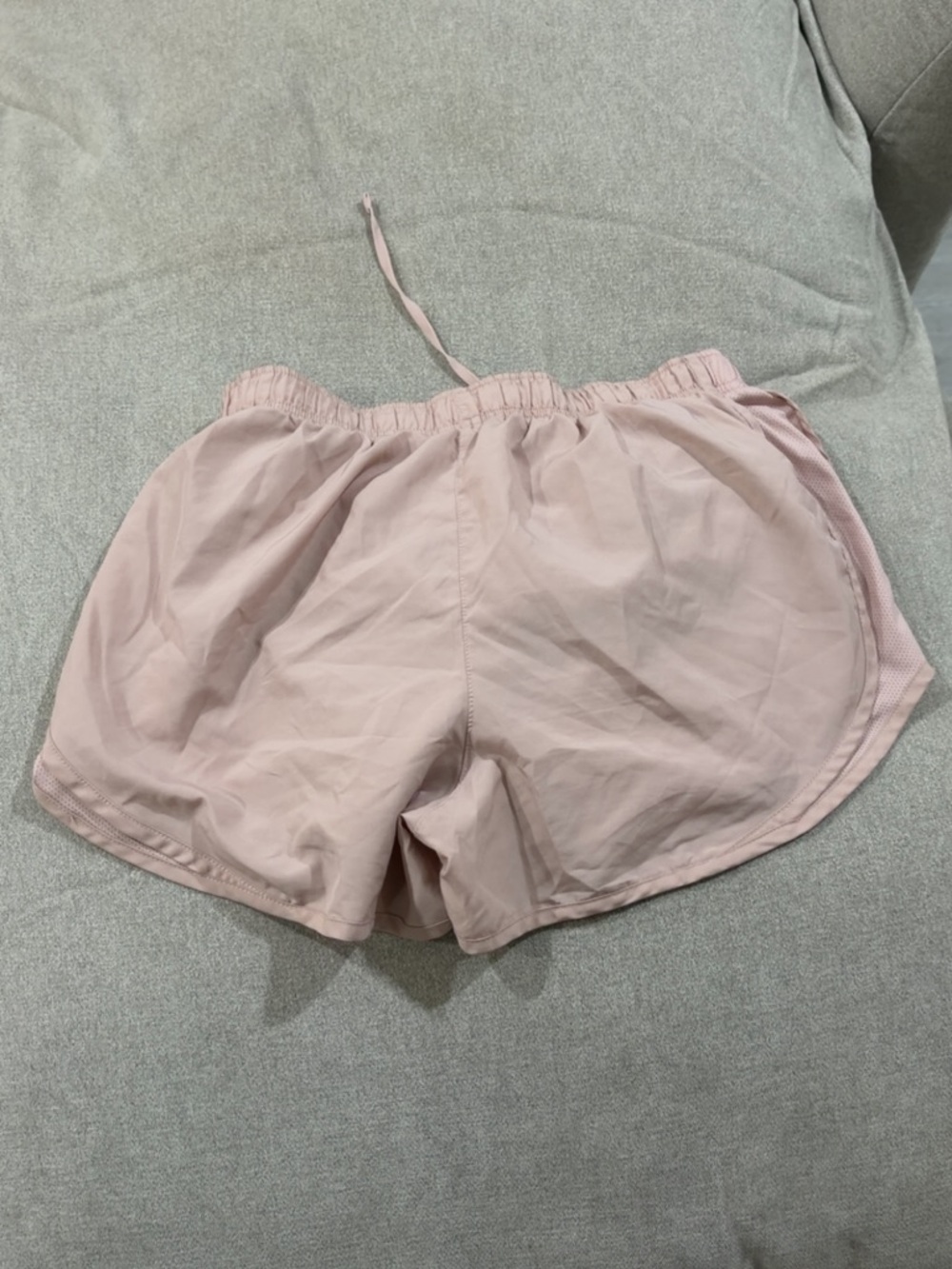 Nike Light Pink Women's Running Shorts - Picture 2 of 3